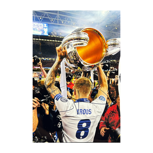Toni Kroos Signed Real Madrid A4 Photo